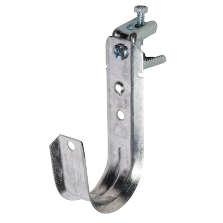Winnie Industries 2in. J Hook with Pressed Beam Clamp, 100PK WJH32PBC
